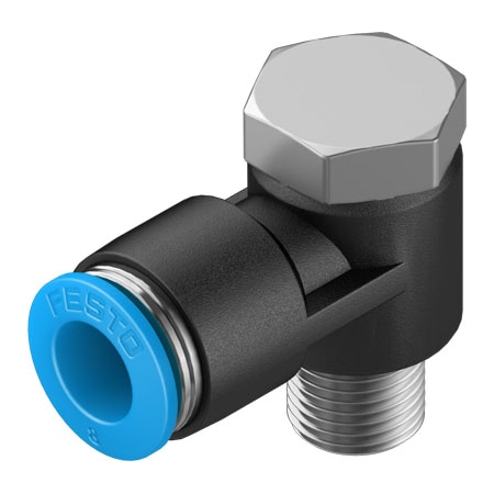 Festo Push-In L-Fitting QSLV-1/8-8-50 QSLV-1/8-8-50